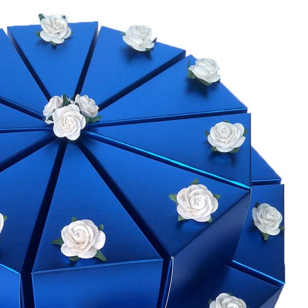 Gastgeschenke Hochzeit Schachteltorte geld verpacken